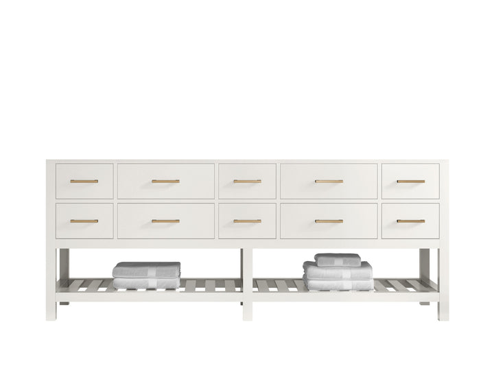 Parker 84 in. W x 22 in. D Double Sink Bathroom Vanity - photo 6