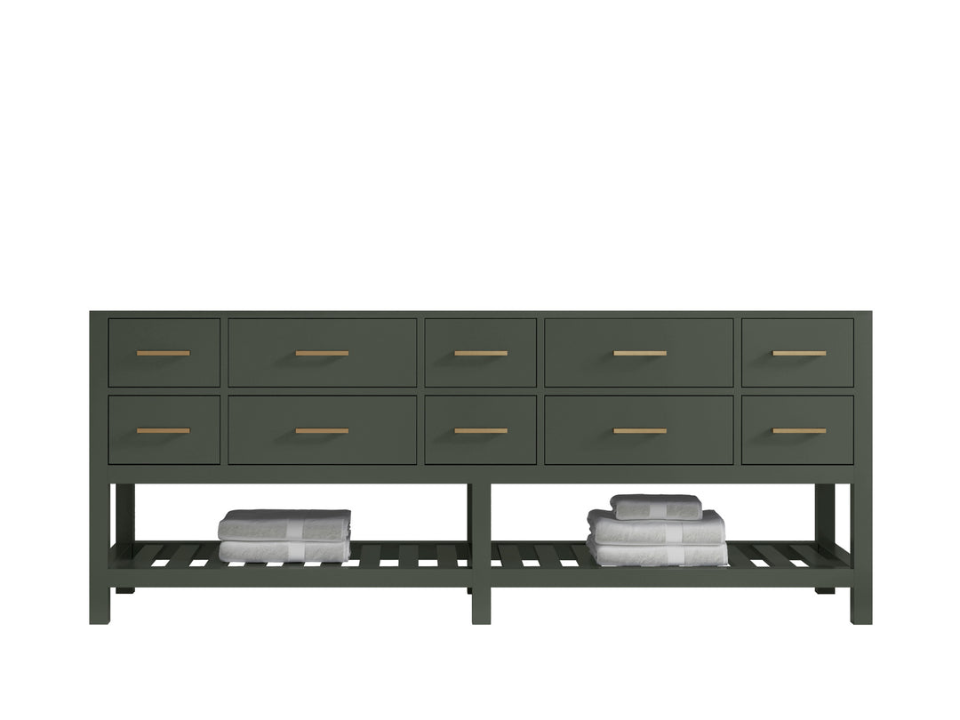 Parker 84 in. W x 22 in. D Double Sink Bathroom Vanity