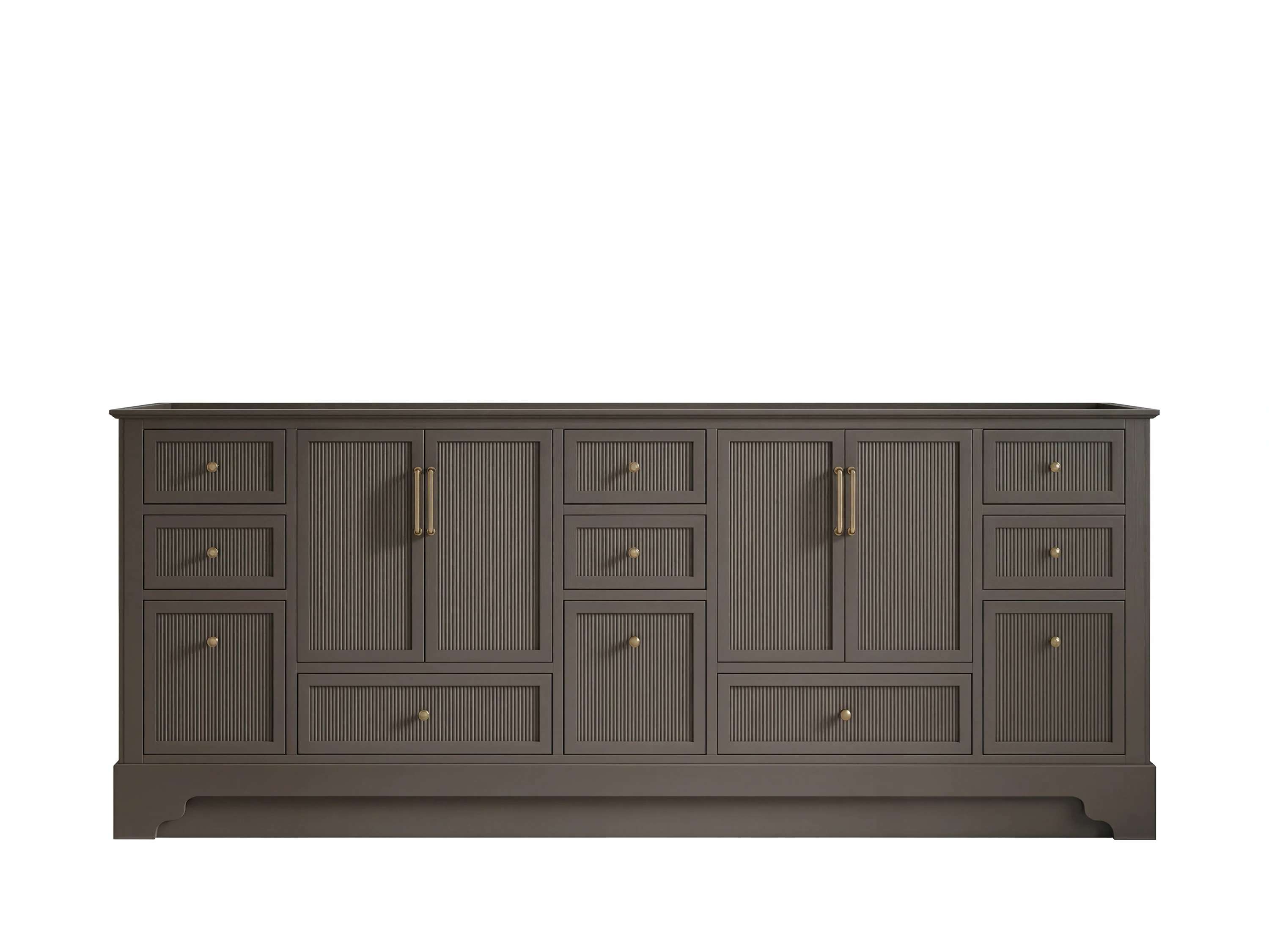 Alys 84 in. W x 22 in. D Double Sink Bathroom Vanity