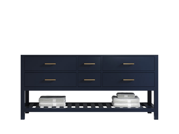Parker 72 in. W x 22 in. D Double Sink Bathroom Vanity - photo 6