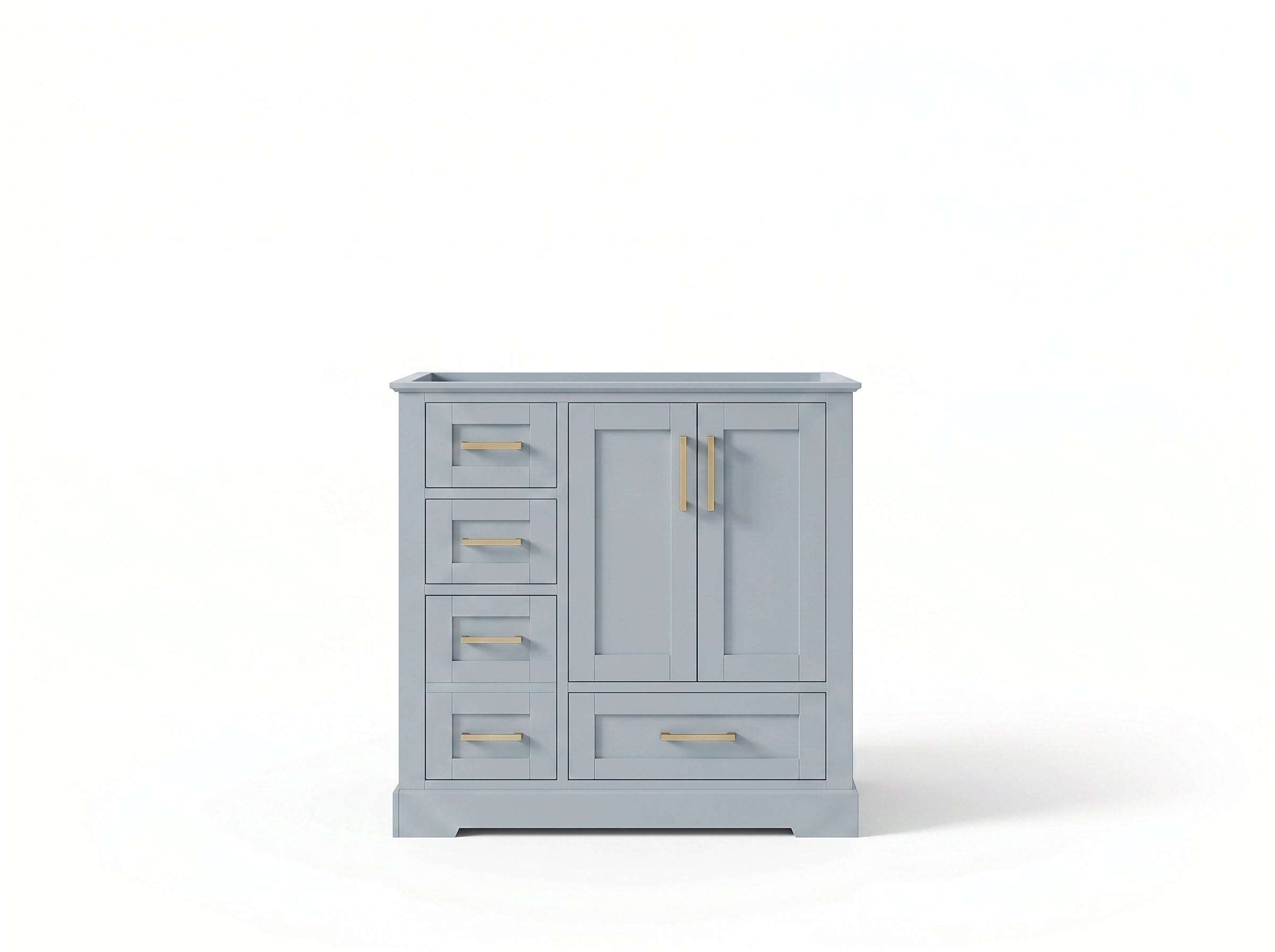 Boston 36 in. W x 22 in. D Right Offset Sink Bathroom Vanity