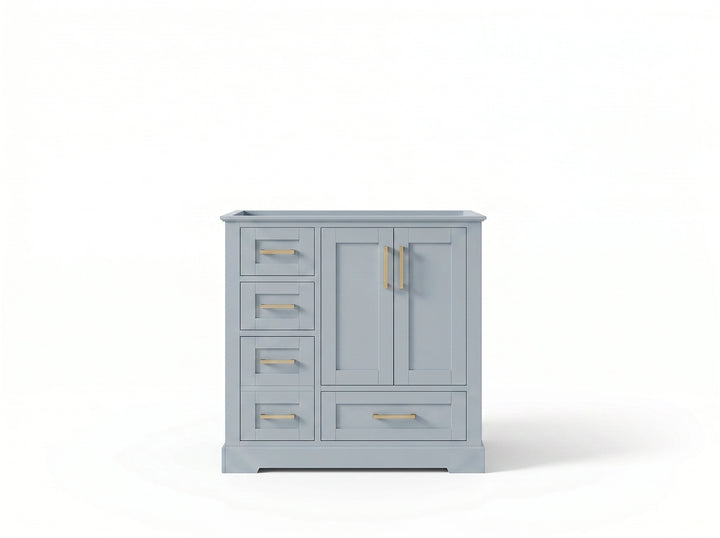 Boston 36 in. W x 22 in. D Right Offset Sink Bathroom Vanity - photo 4