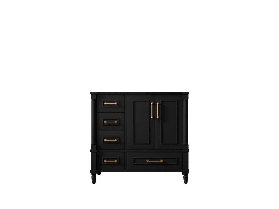 Aberdeen 36 in. W x 22 in. D Center Sink Bathroom vanity