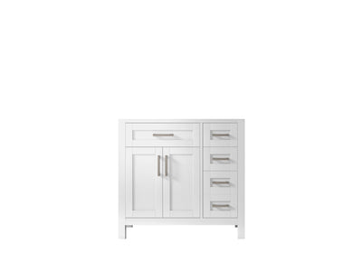 Cambridge 36 in. W x 22 in. D Single Center Sink Bathroom Vanity