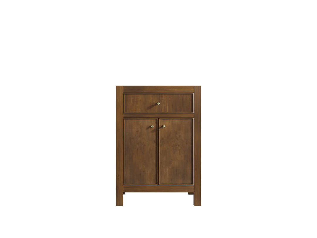 Chicago Teak 24 in. W x 22 in. D Single Sink Bathroom Vanity