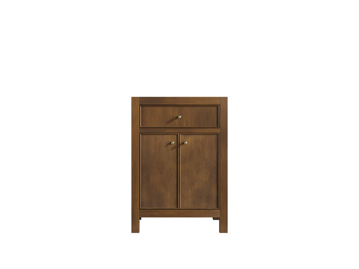 Chicago Teak 24 in. W x 22 in. D Single Sink Bathroom Vanity - photo 3