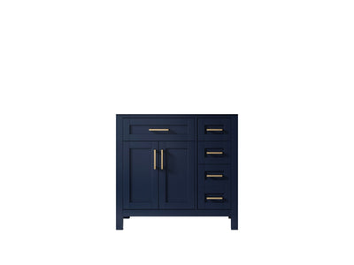 Cambridge 36 in. W x 22 in. D Single Center Sink Bathroom Vanity