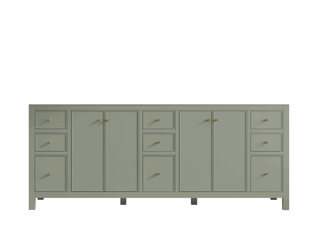 Chicago 84 in. W x 22 in. D Double Sink Bathroom Vanity