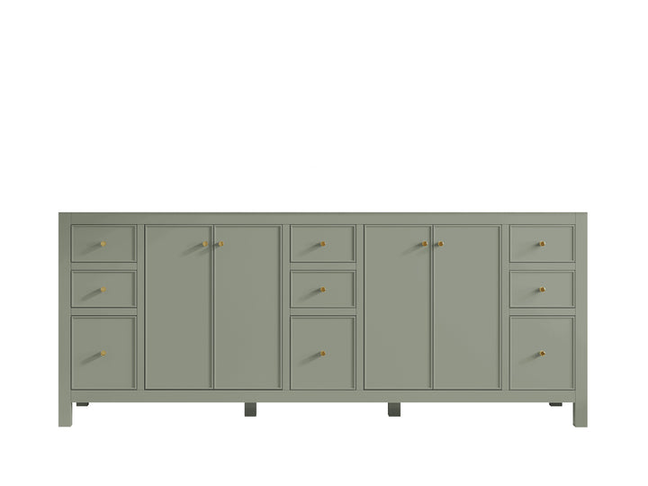 Chicago 84 in. W x 22 in. D Double Sink Bathroom Vanity - photo 6