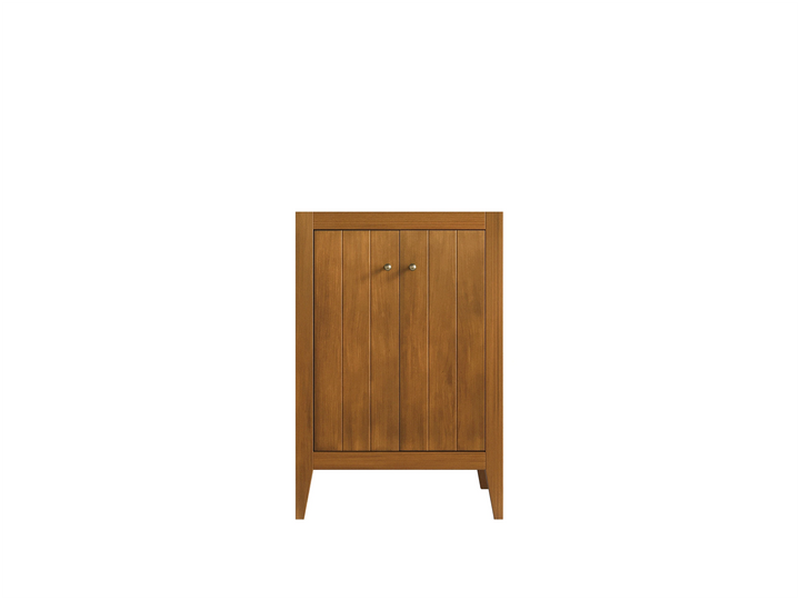Atlanta Teak Wood 24 in. W x 22 in. D Single Sink Bathroom Vanity - photo 6