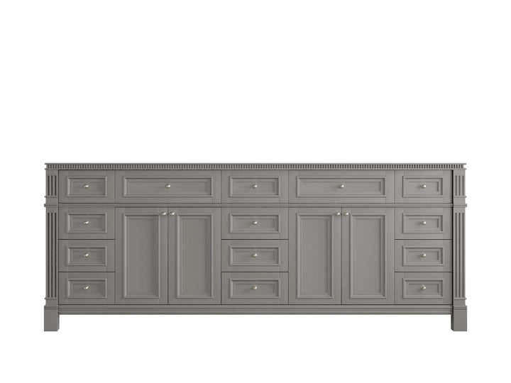Paris 84 in. W x 22 in. D Double Sink Bathroom Vanity - photo 6