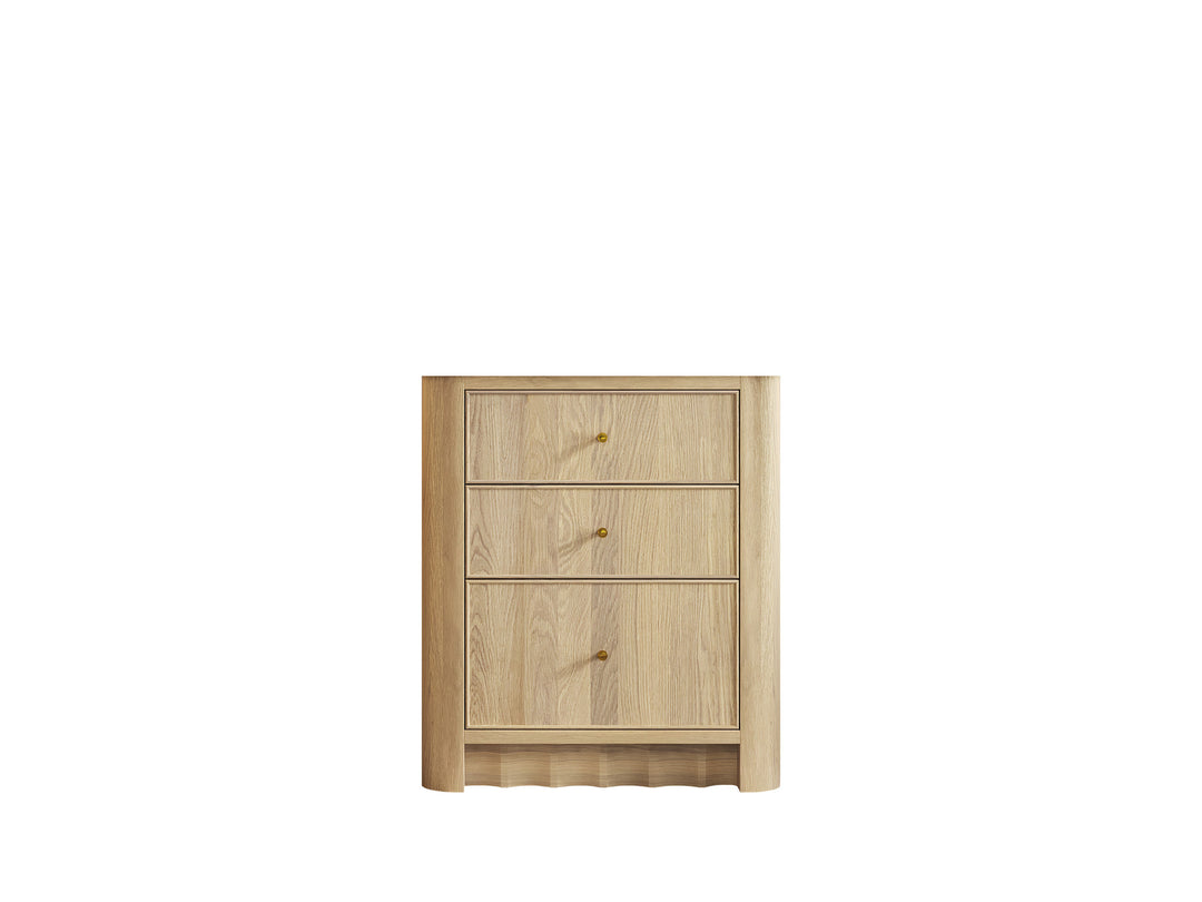 Orlando Oak 30 in. W x 22 in. D Single Sink Bathroom Vanity