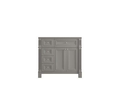 Paris 36 in. W x 22 in. D Center Sink Bathroom Vanity