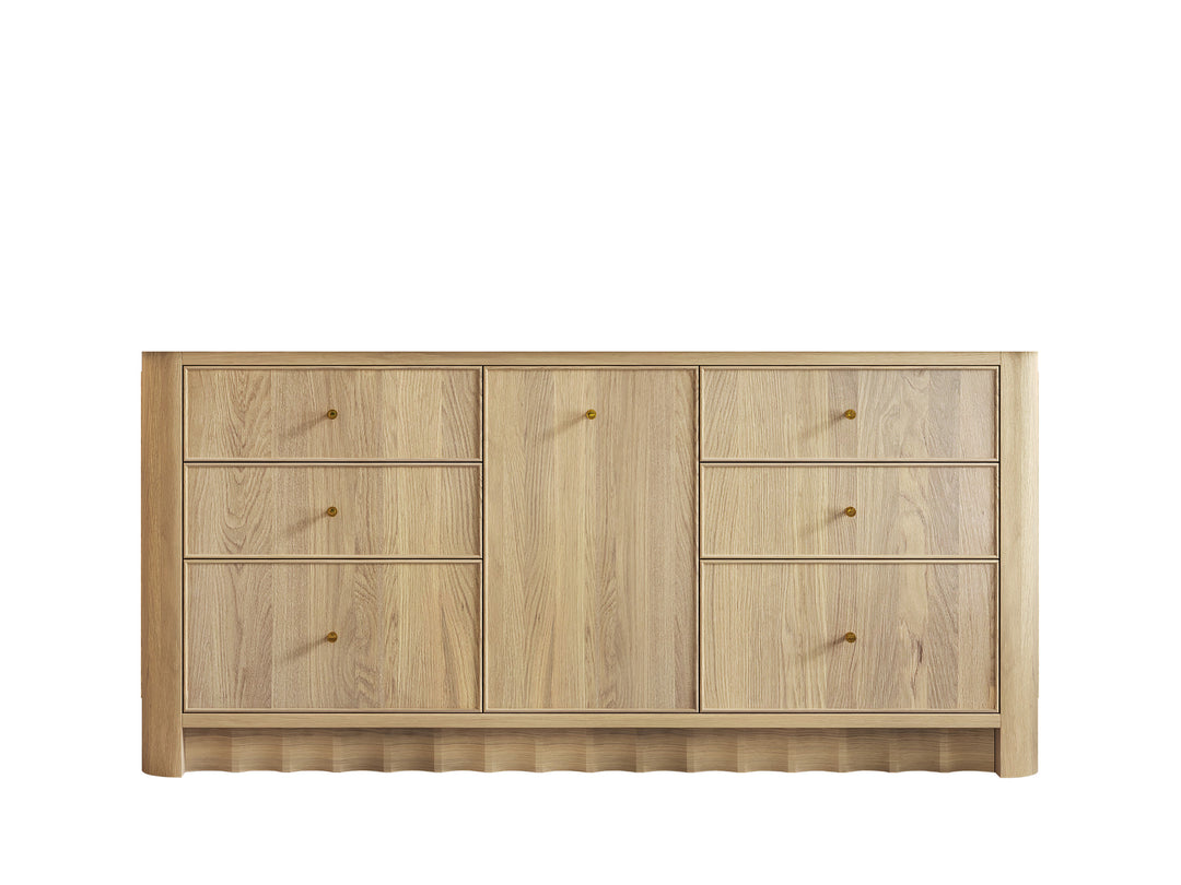Orlando Oak 72 in. W x 22 in. D Double Sink Bathroom Vanity