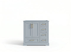 Boston 36 in. W x 22 in. D Center Sink Bathroom Vanity - photo 4
