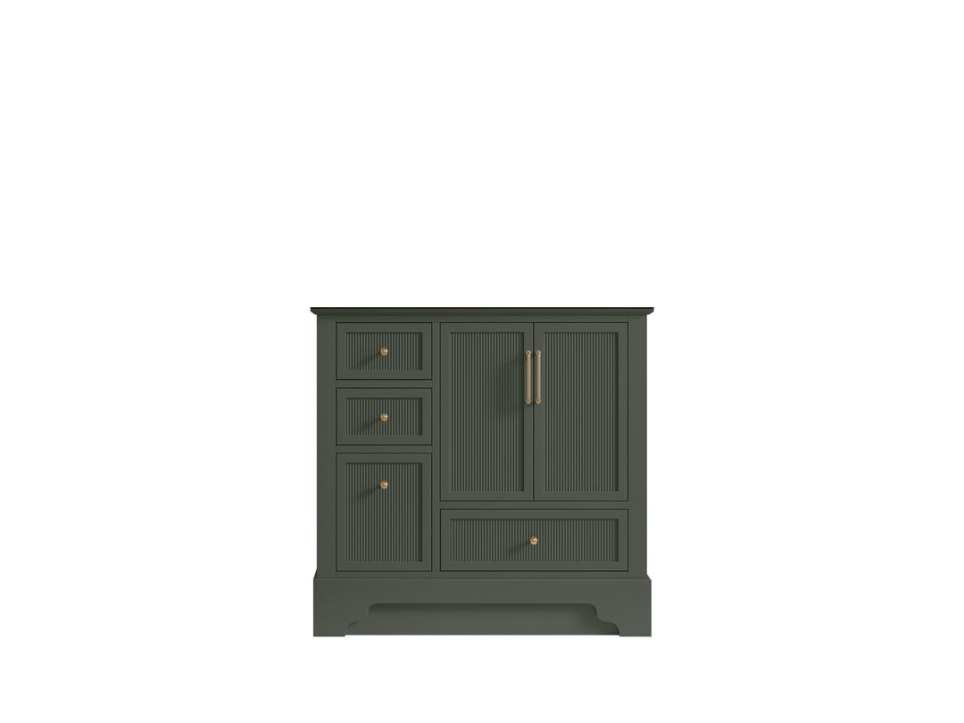 Alys 36 in. W x 22 in. D Center Sink Vanity for Modern Bathrooms