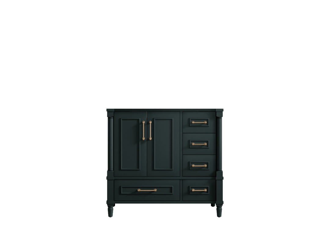 Aberdeen 36 in. W x 22 in. D Center Sink Bathroom Vanity