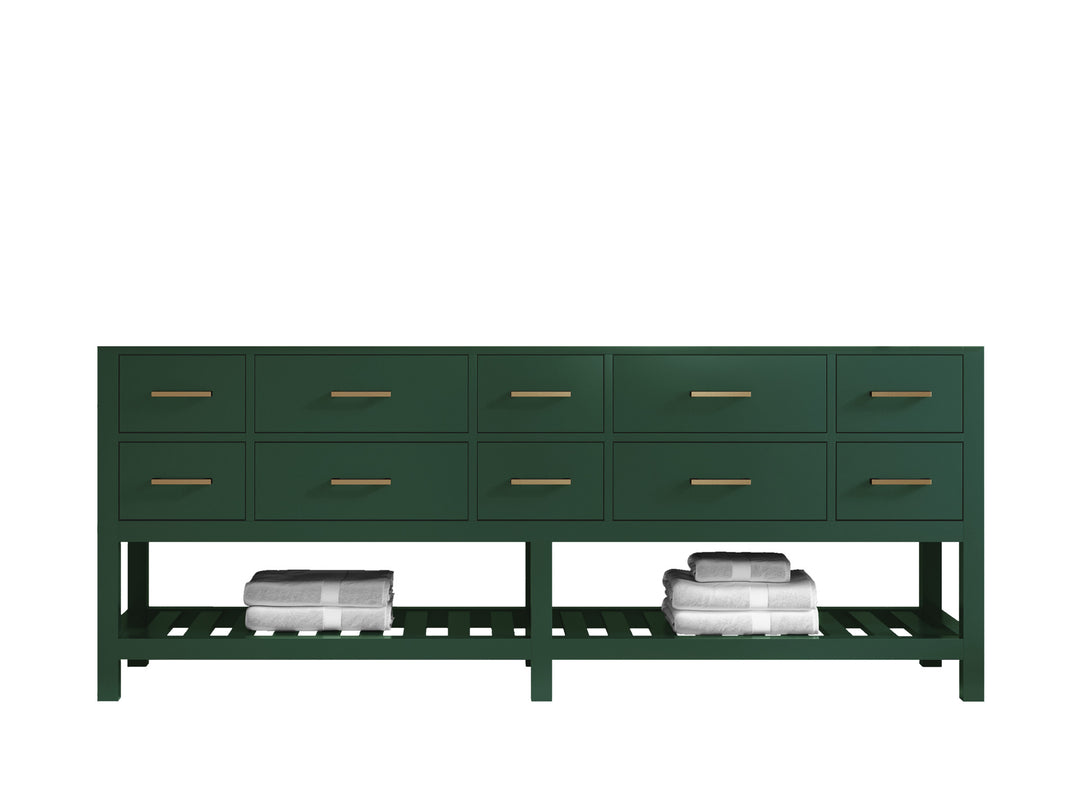 Parker 84 in. W x 22 in. D Double Sink Bathroom Vanity