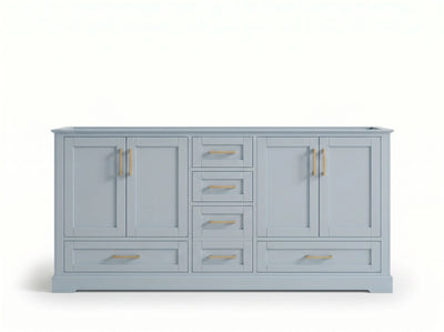 Boston 72 in. W x 22 in. D Double Sink Bathroom Vanity