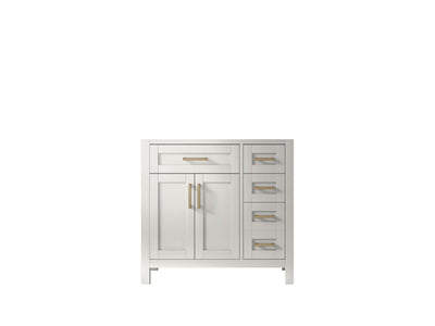 Cambridge 36 in. W x 22 in. D Single Center Sink Bathroom Vanity