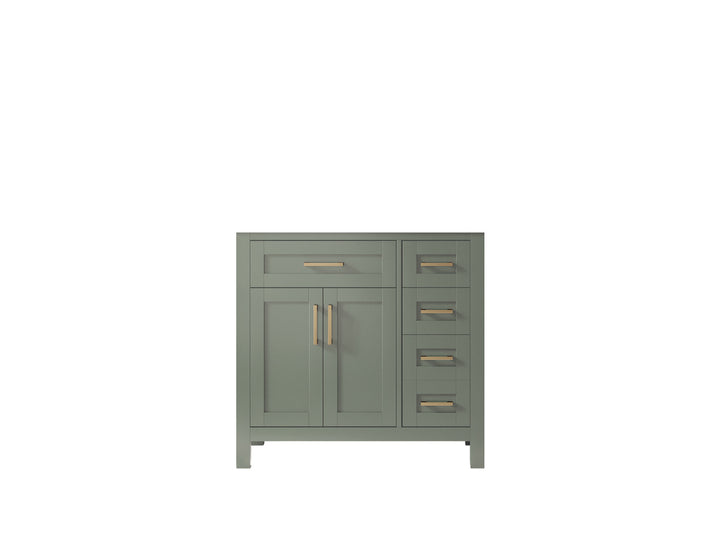 Cambridge 36 in. W x 22 in. D Left Offset Sink Bathroom Vanity - photo 48