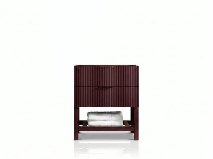 Catalina 30 in W x 22 in D Free Standing Reeded Single Sink Bathroom Vanity - photo 23