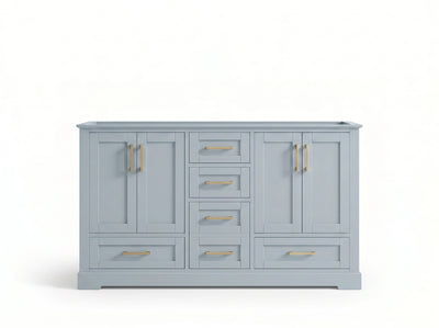 Boston 60 in. W x 22 in. D Double Sink Bathroom Vanity