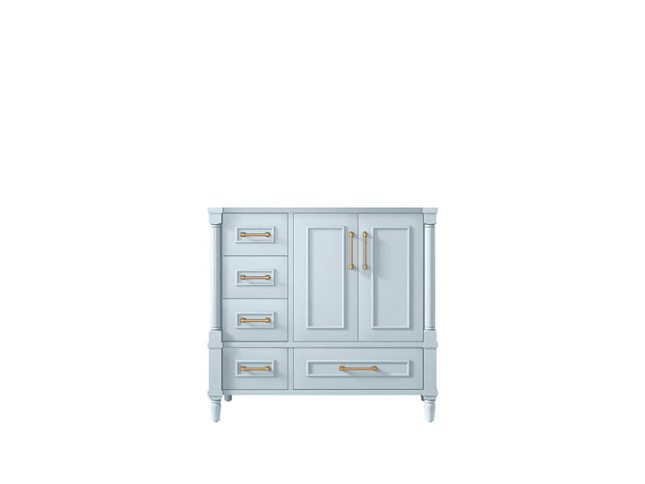 Aberdeen 36 in. W x 22 in. D Right Offset Sink Bathroom Vanity - photo 6