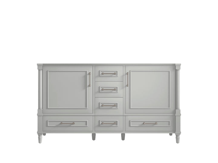 Aberdeen 60 in. W x 22 in. D Double Sink Bathroom Vanity - photo 6
