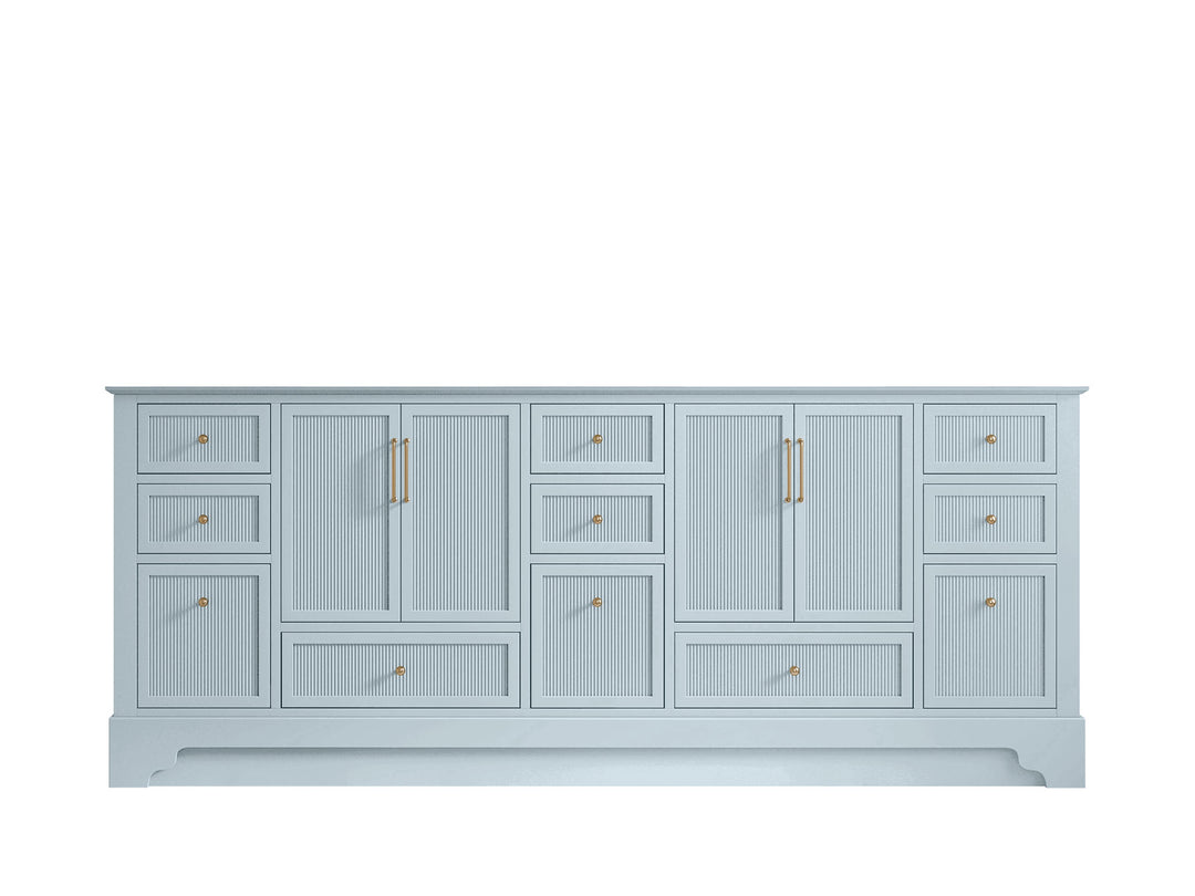 Alys 84 in. W x 22 in. D Double Sink Bathroom Vanity