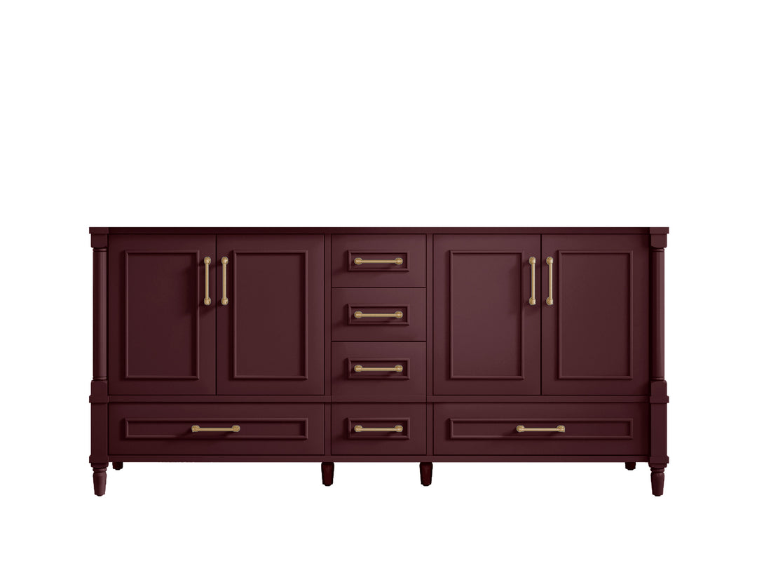 Aberdeen 72 in. W x 22 in. D Double Sink Bathroom Vanity