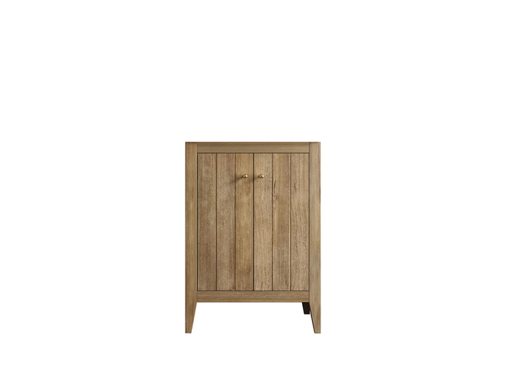 Atlanta Teak Wood 24 in. W x 22 in. D Single Sink Bathroom Vanity - photo 3