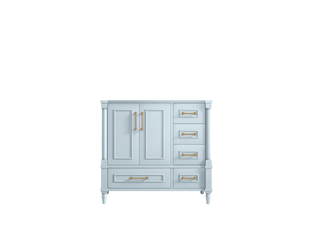 Aberdeen 36 in. W x 22 in. D Center Sink Bathroom Vanity