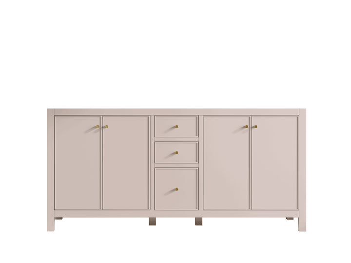 Chicago 72 in. W x 22 in. D Double Sink Bathroom Vanity - photo 6