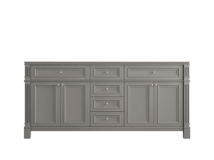 Paris 72 in. W x 22 in. D Double Sink Bathroom Vanity - photo 6