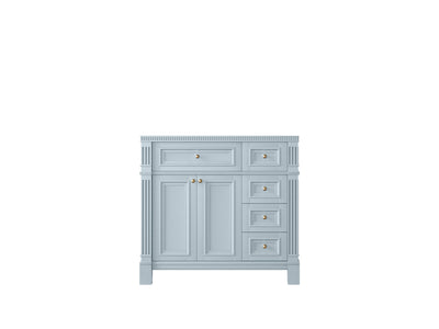 Paris 36 in. W x 22 in. D Center Sink Bathroom Vanity