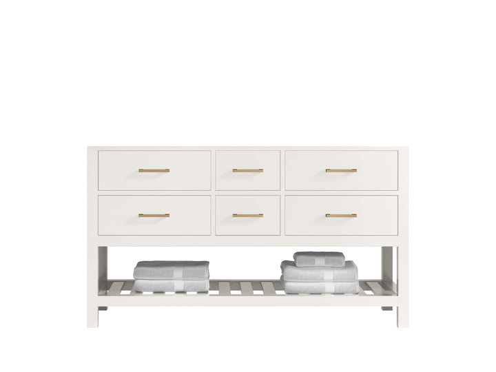 Parker 60 in. W x 22 in. D Double Sink Bathroom Vanity - photo 6