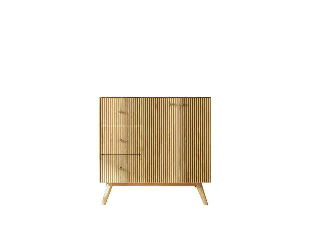 Pasadena Teak Wood 36 in. W x 22 in D Center Sink Bathroom Vanity