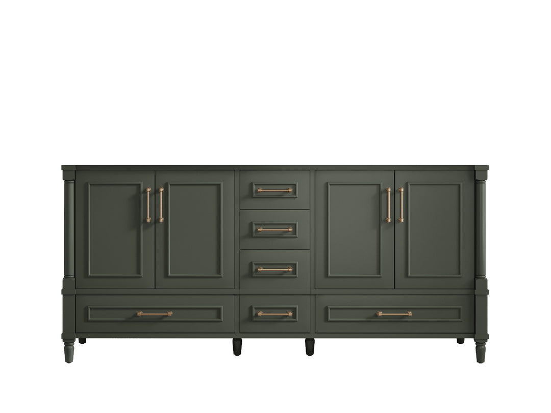 Aberdeen 72 in. W x 22 in. D Double Sink Bathroom Vanity