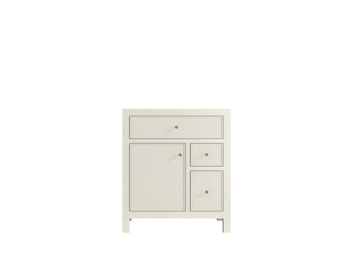 Sonoma 30 in W x 22 in D Free Standing Reeded Single Sink Bathroom Vanity - photo 6