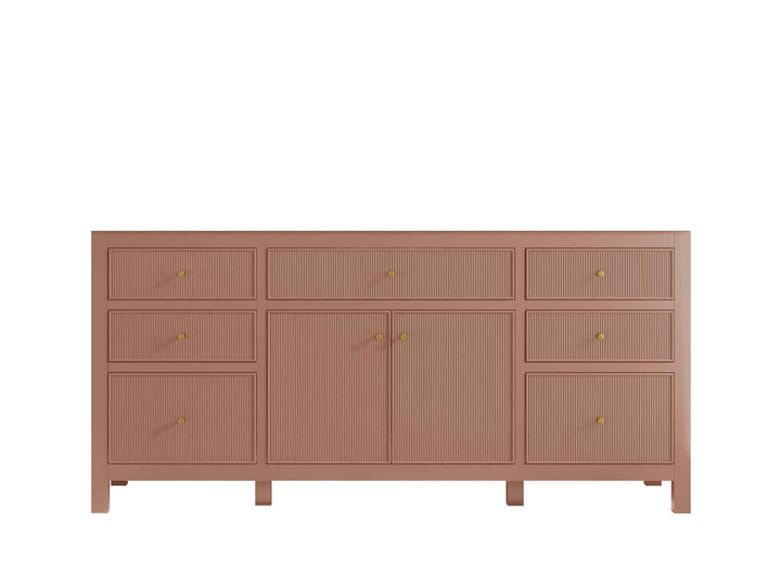 Sonoma 72 in W x 22 in D Free Standing Reeded Single Sink Bathroom Vanity - photo 5