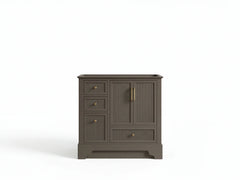 Alys 36 in. W x 22 in. D Right Offset Sink Bathroom Vanity - photo 3