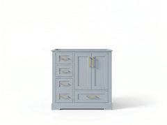 Boston 36 in. W x 22 in. D Center Sink Bathroom Vanity - photo 3