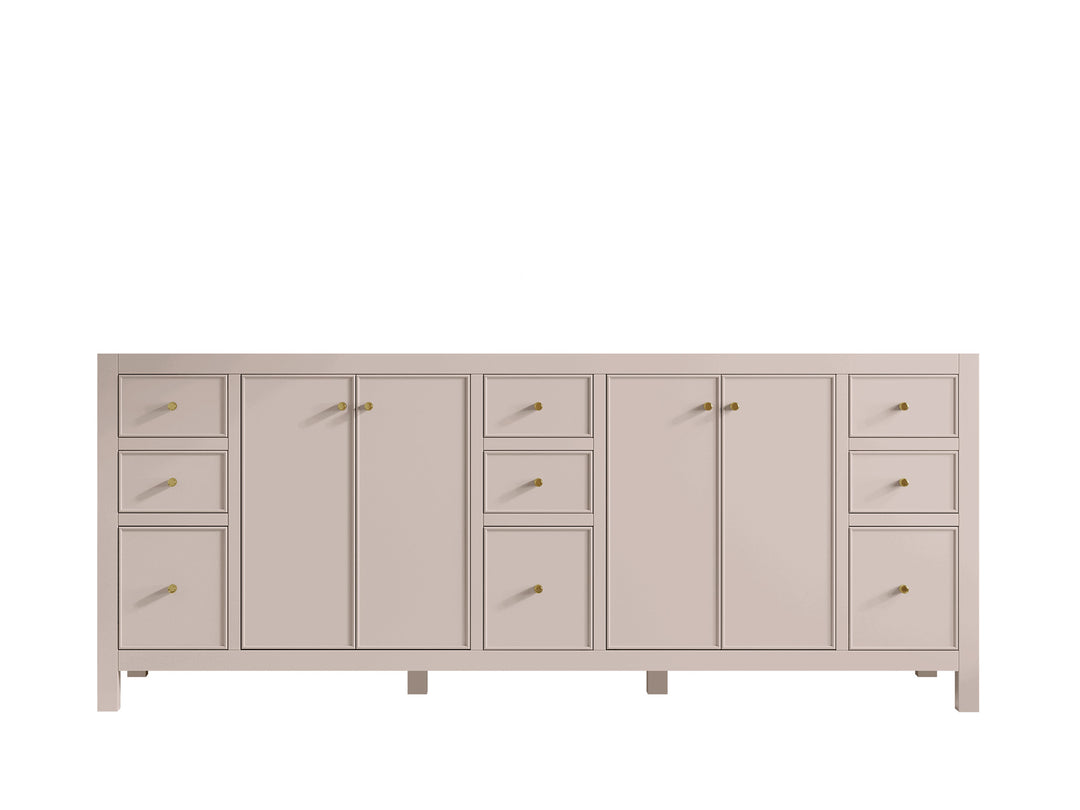 Chicago 84 in. W x 22 in. D Double Sink Bathroom Vanity