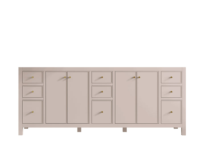 Chicago 84 in. W x 22 in. D Double Sink Bathroom Vanity - photo 6