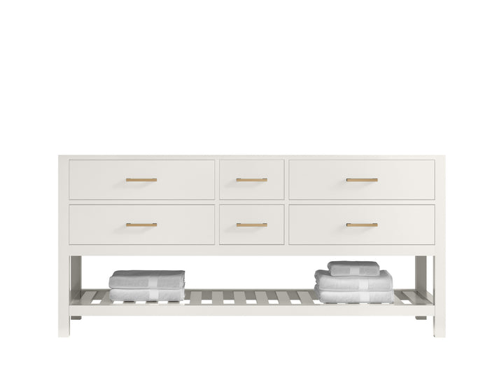 Parker 72 in. W x 22 in. D Double Sink Bathroom Vanity - photo 6