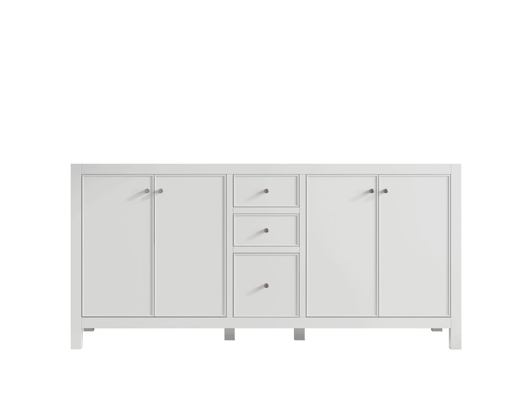 Chicago 72 in. W x 22 in. D Double Sink Bathroom Vanity