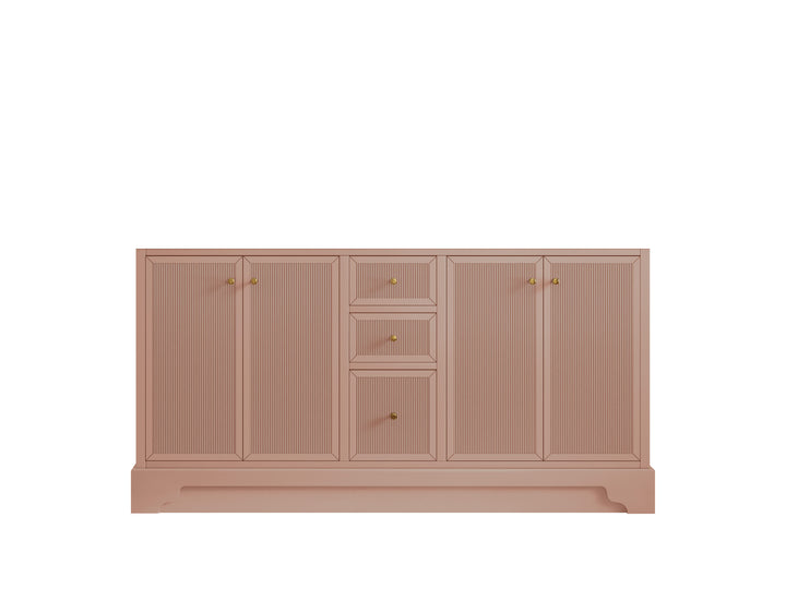 Manhattan 60 in. W x 22 in. D Double Sink Bathroom Vanity - photo 6