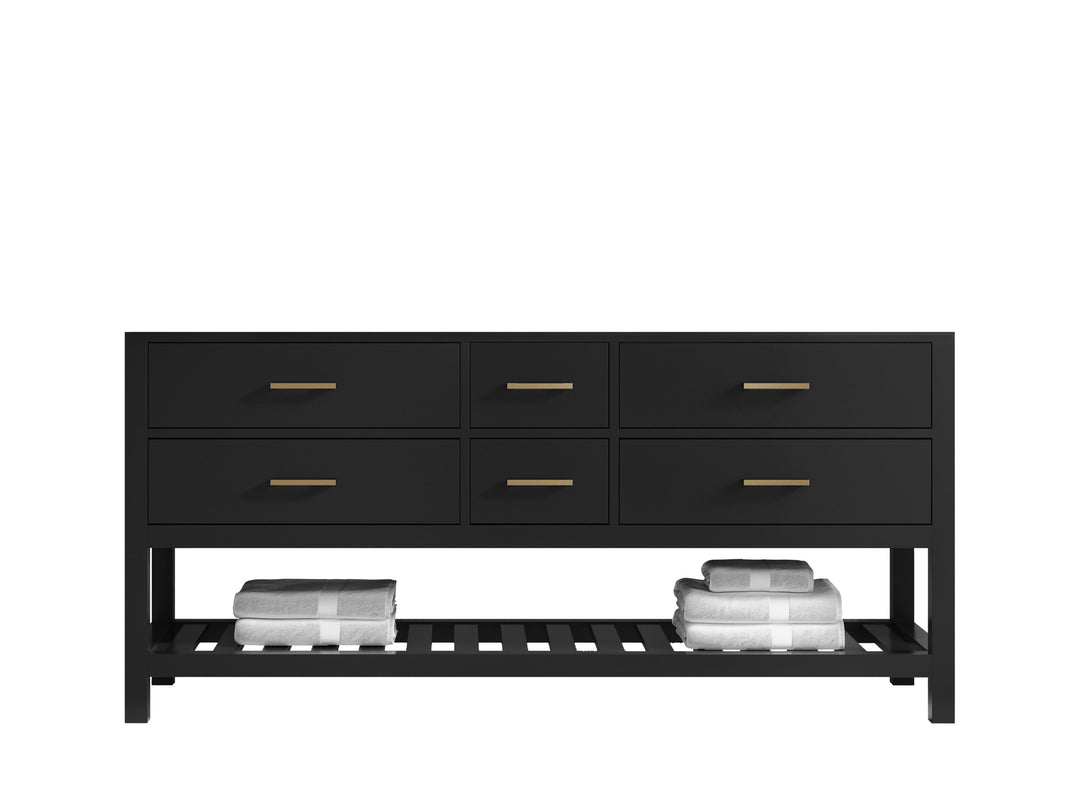 Parker 72 in. W x 22 in. D Double Sink Bathroom Vanity