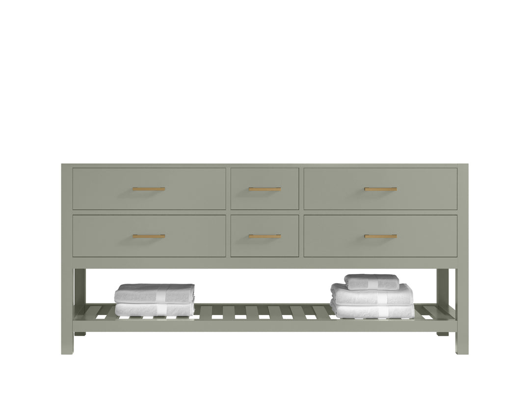 Parker 72 in. W x 22 in. D Double Sink Bathroom Vanity